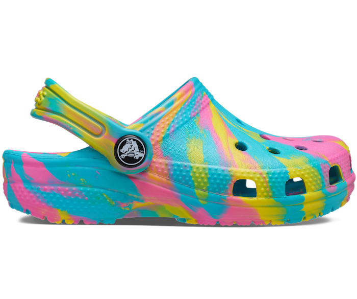 Crocs Kids Classic Marbled Clog