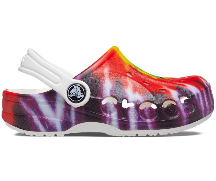 Kids tie dye crocs sales