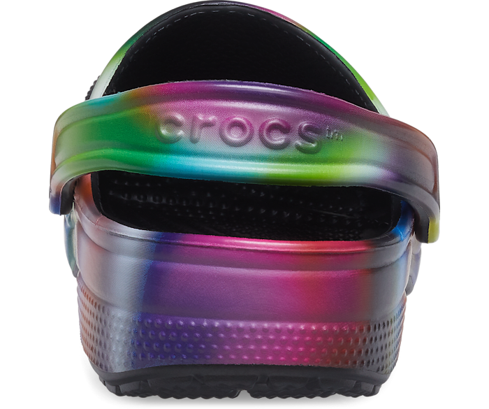 Crocs multicolor clogs discount