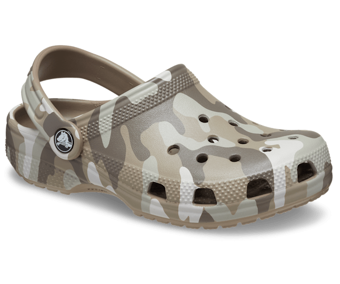 Little boy deals camo crocs