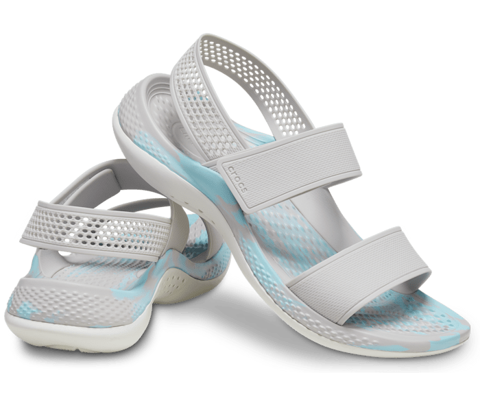 Crocs literide sales pearl white