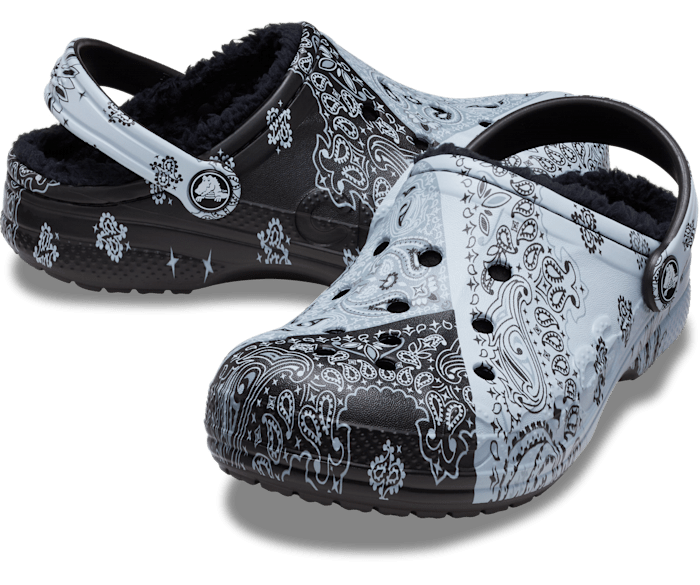 Kids Baya Lined Printed Clog