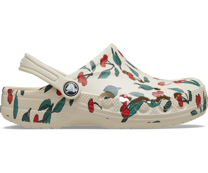 Crocs white 2025 floral