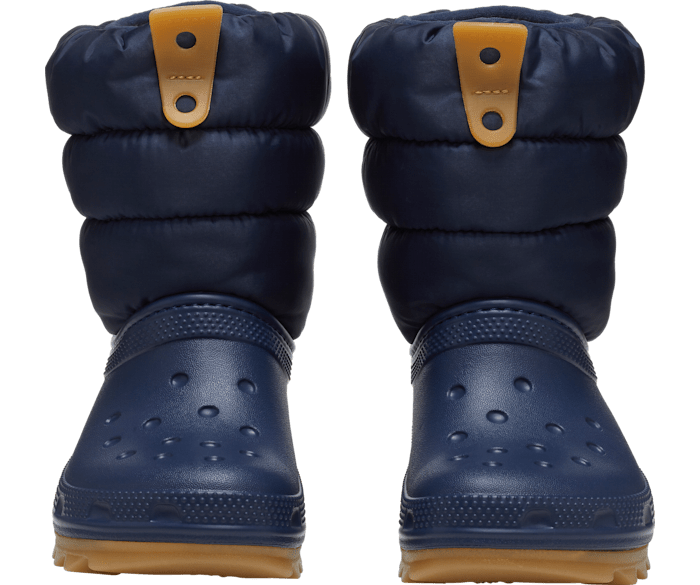 Crocs Kids Classic Neo Puff Navy Gum Snow Boots