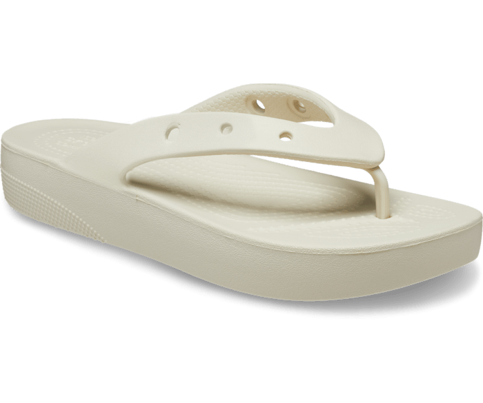 Crocs platform flip cheap