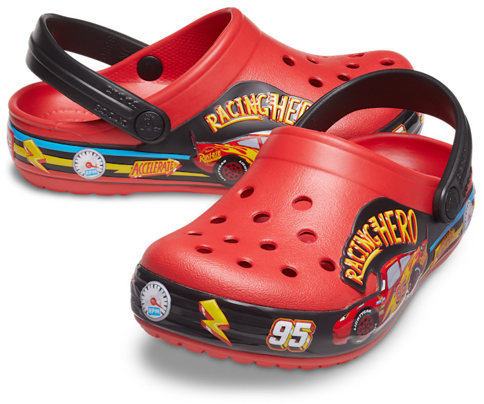Toddler Fun Lab Disney Pixar Cars Lights Band Clog Crocs