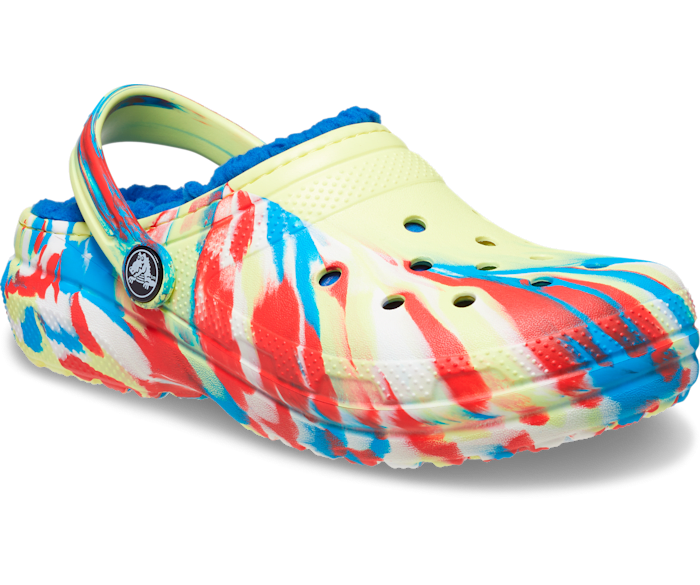 Fuzzy crocs new arrivals for kids