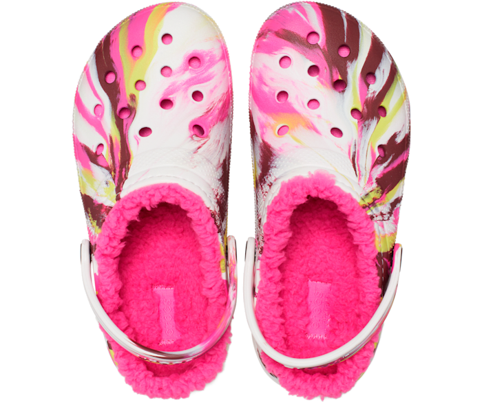 Baby discount fuzzy crocs