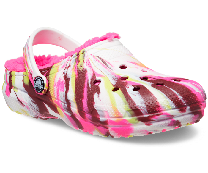 Toddler Classic Lined Marbled Clog Crocs