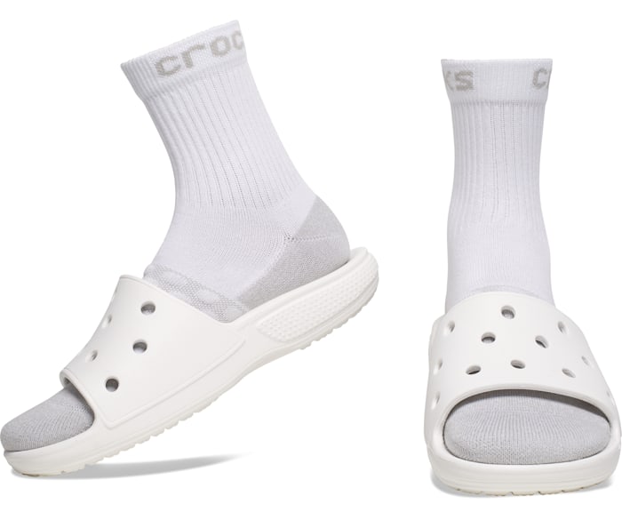 Crocs Socks Adult Quarter Solid 3 Pack Crocs