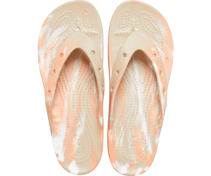 Classic Platform Marbled Flip Crocs