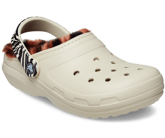 Furry cheetah crocs deals