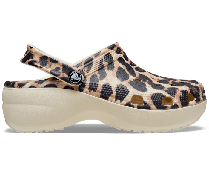 Cheetah platform crocs cheap