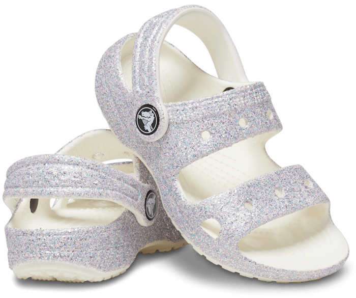 Crocs cheap oyster glitter