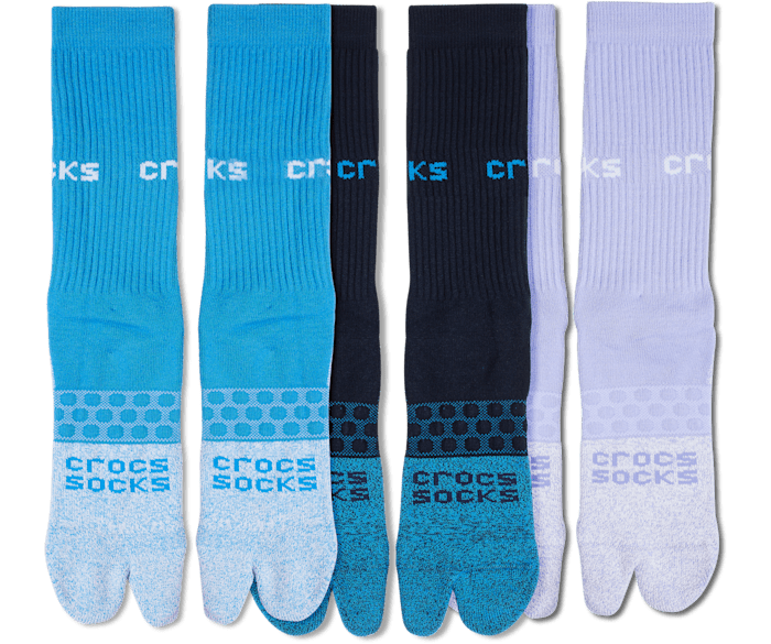 Crocs Socks Adult Flip Flop Sock 3 Pack Crocs