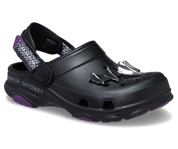 Black deals panther crocs