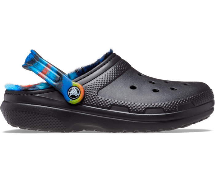 Triple strap top crocs black