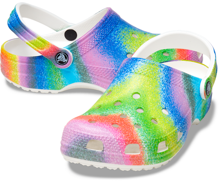 Graphic shop clog crocs