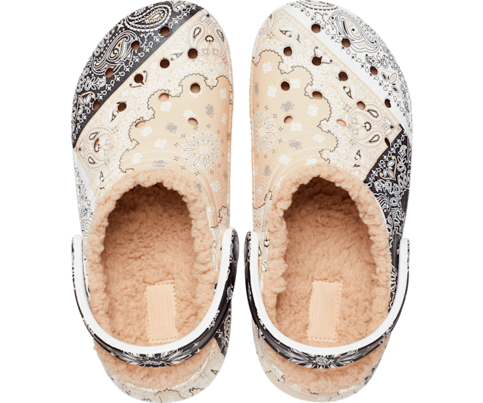 Fleece crocs sales