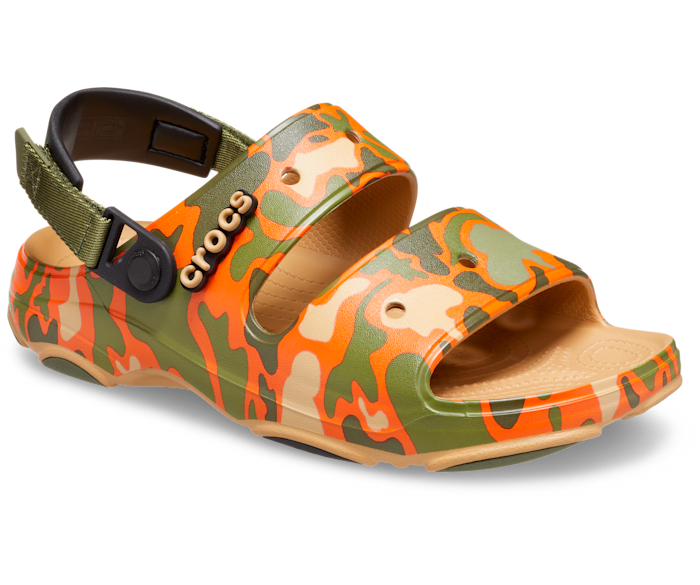 Crocs orange sandals hotsell
