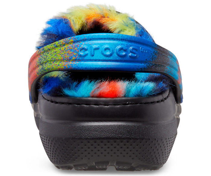 Crocs kids classic tie dye lined clog best sale