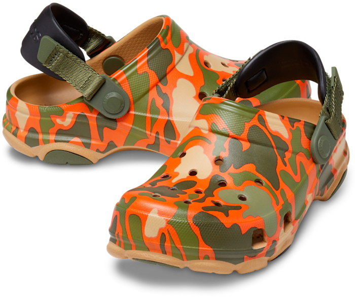 Kids All Terrain Camo Clog