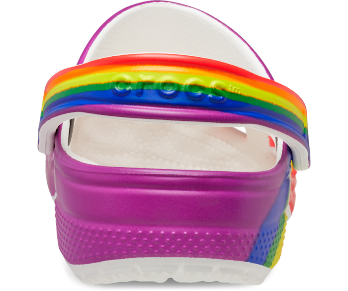 Crocband rainbow clog online