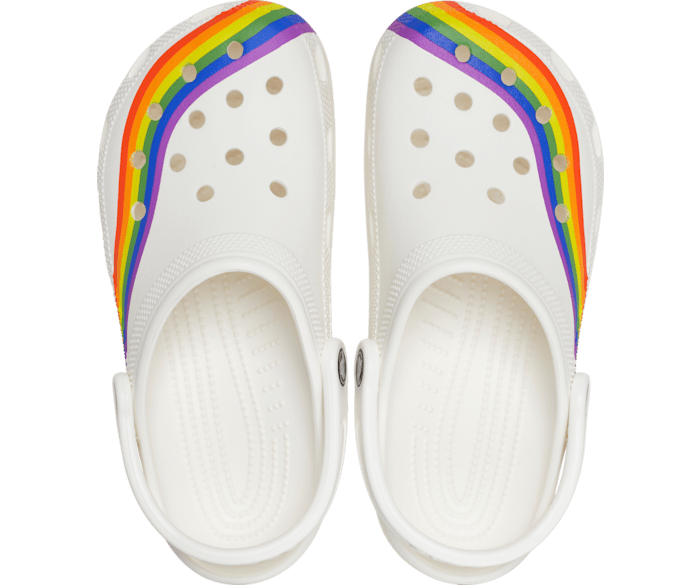 Classic Rainbow Dye Clog Crocs