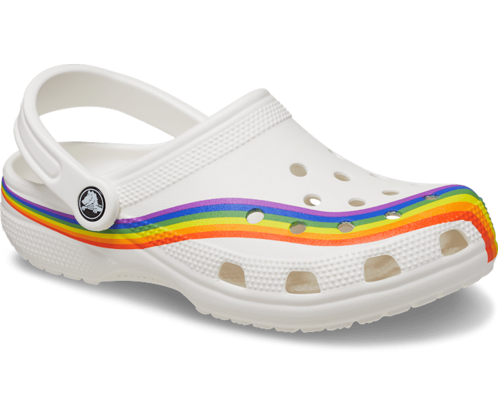 Classic Rainbow Dye Clog Crocs