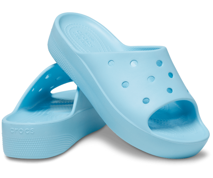 Ice blue discount classic crocs