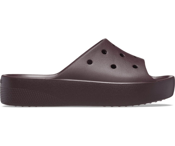 Platform shop croc slides
