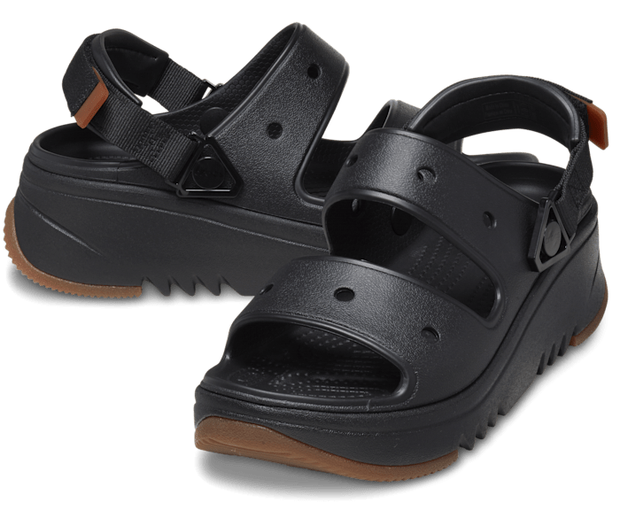 Crocs cheap leather sandals