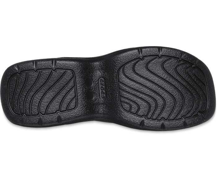 Crocs black 2024 sandal