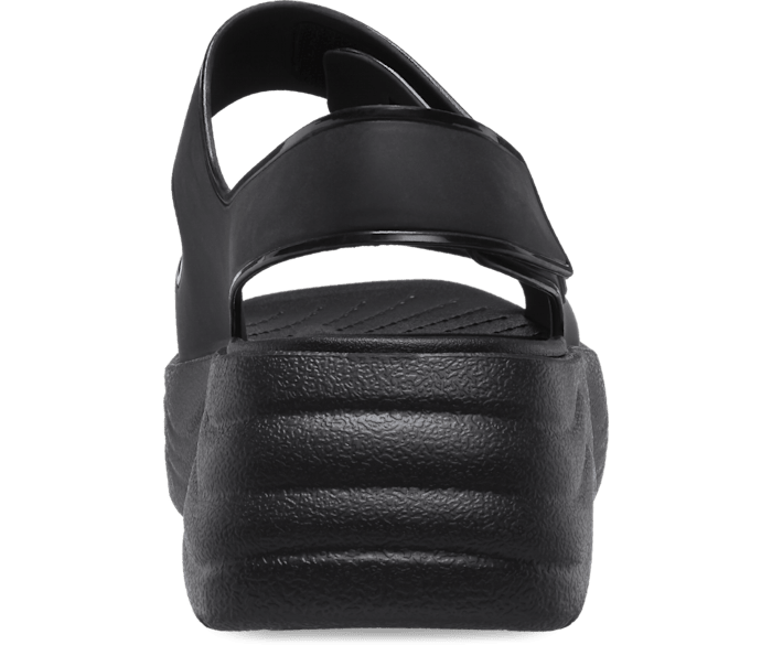 Solid black crocs best sale