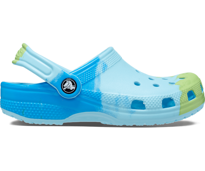 Blue chambray crocs clearance