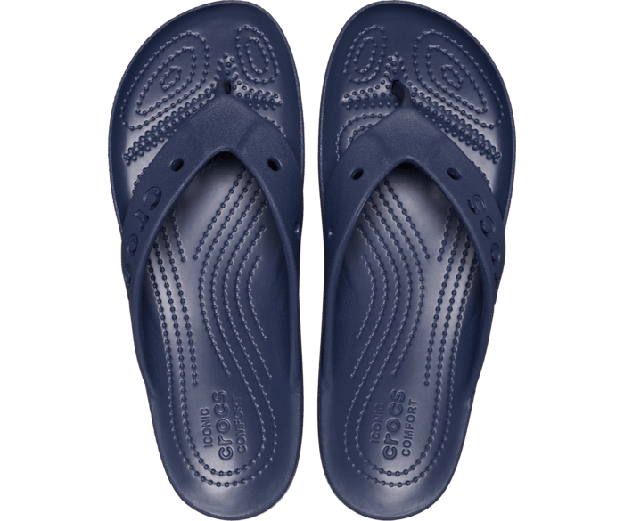 Navy blue shop platform crocs