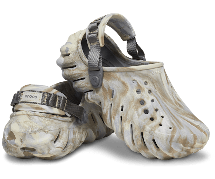 Crocs marble clogs hot sale