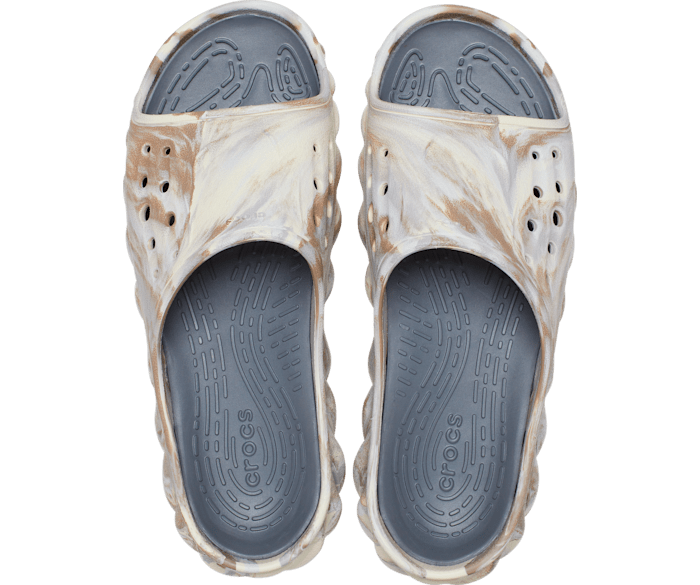 Echo Marbled Slide Crocs