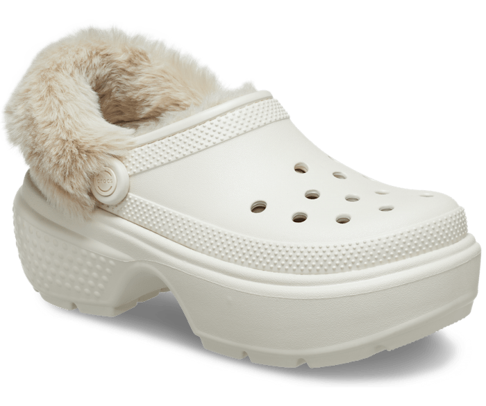 Crocs fur shoes shop