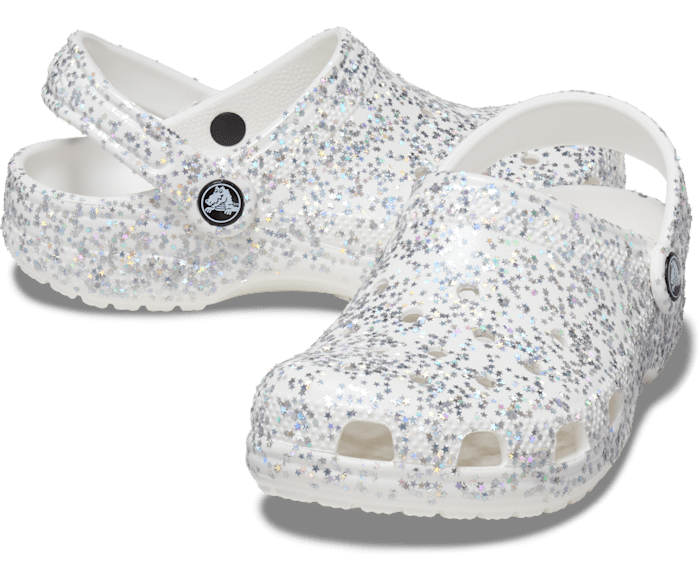 Kids Classic Starry Glitter Clog