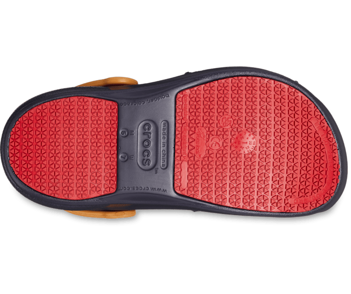 CROCSTM Men s Hedley Bennett Slip Resistant Bistro Clog Blue Slippers