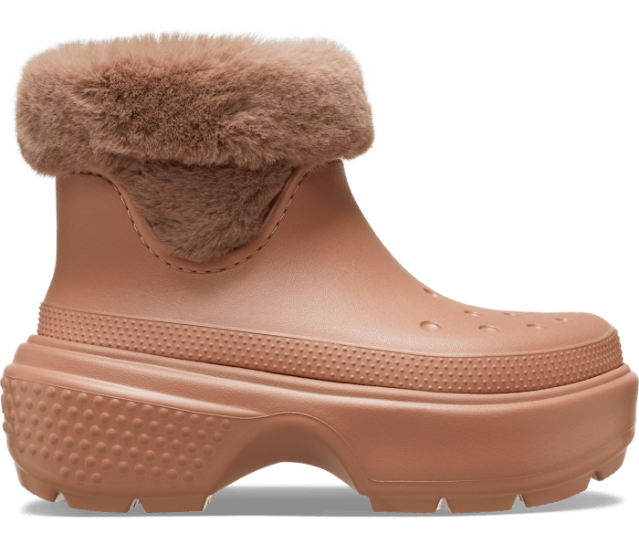 Crocs ブーツ　茶色　新品未使用品　25cm ウェッジソール