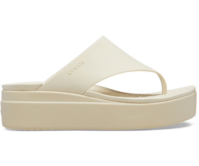 Crocs wedge on sale flip flops