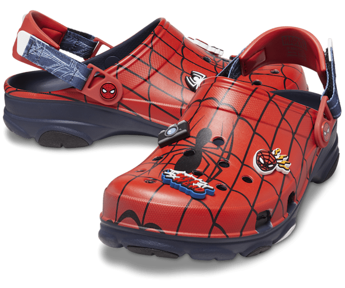 Spiderman clearance crocs adults