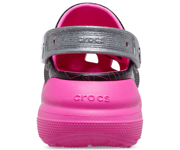 クロックス　バービー　ピンク　crocs barbie 厚底　厚底サンダル
