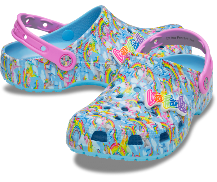 Classic Lisa Frank Unicorn Clog 1
