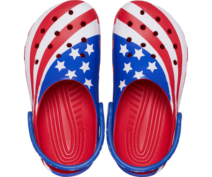 Toddler Classic American Flag Clog Crocs