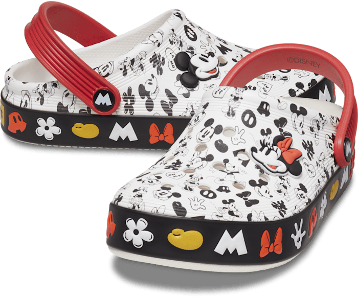 Disney crocs 2025 for toddlers