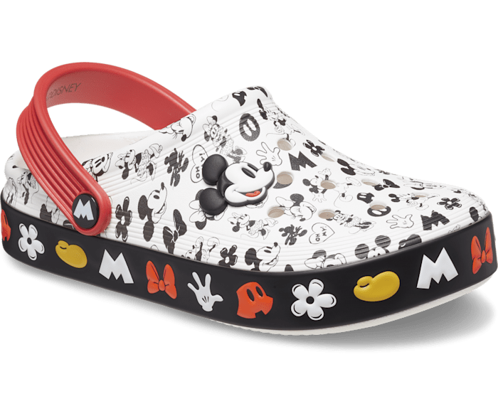 Mickey mouse crocs loafers clearance