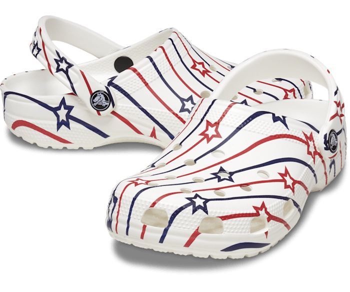 Classic Stars and Stripe Clog - Crocs